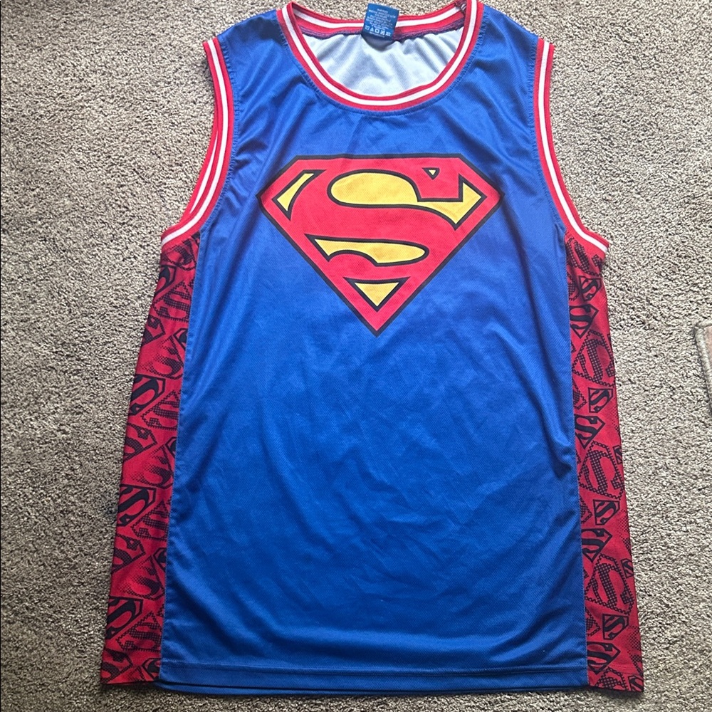 DC Comics Superman Blue and Red Apparel